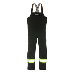FULL SHARE BIB CSA BLACK REFLECTIVE X-SMALL